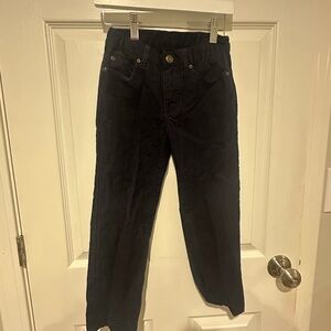 Janie and Jack Dark Corduroy Pants